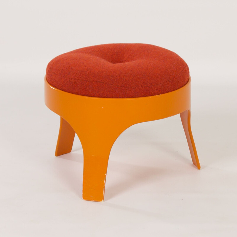 Vintage-Hocker von Erik van Buijtenen für Nebu, Holland 1970