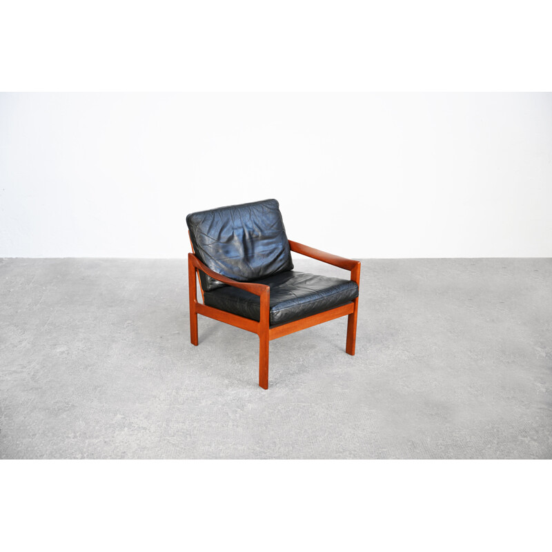 Sillón vintage de Illum Walkelsø para Niels Eilersen, 1960