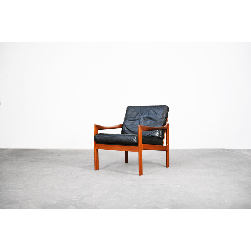 Sillón vintage de Illum Walkelsø para Niels Eilersen, 1960