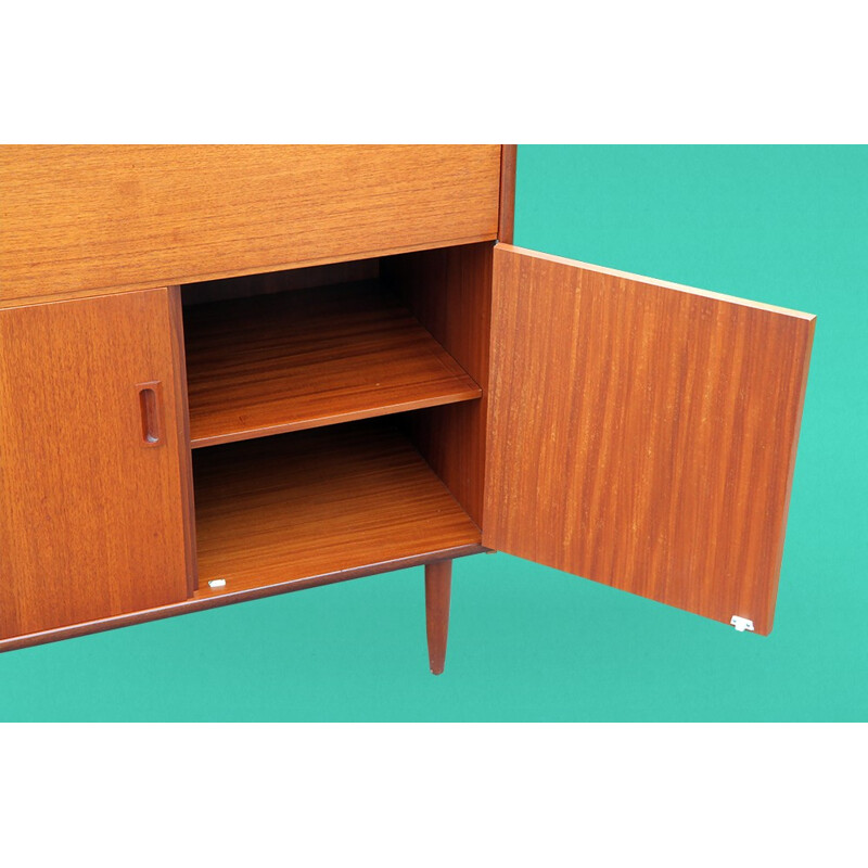 Mid century Scandinavian secretary in teak - 1960s