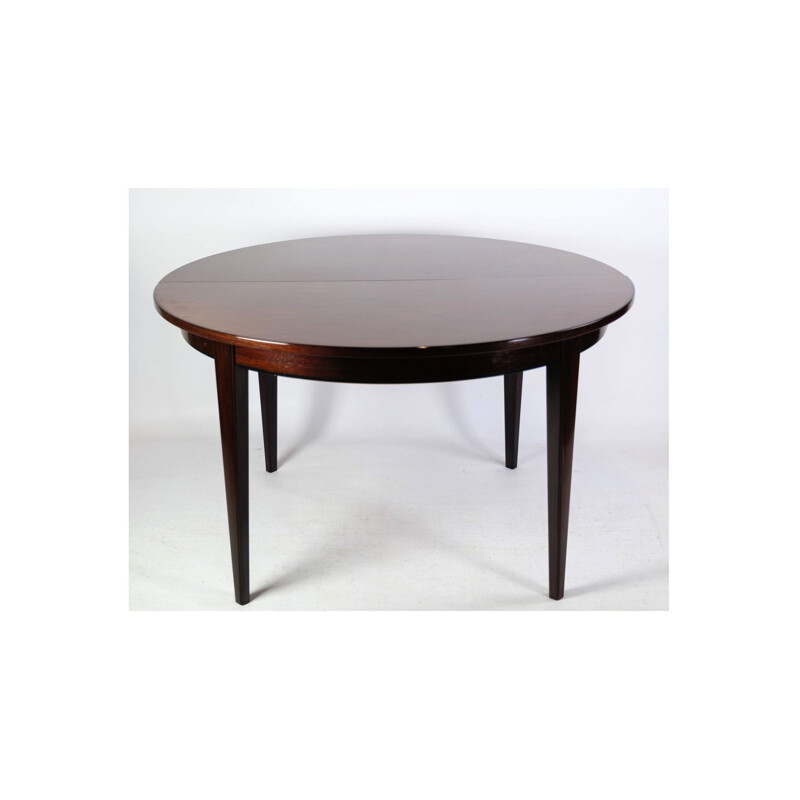 Rosewood vintage model No. 55 dining table by Omann Jun. A  S, 1960s