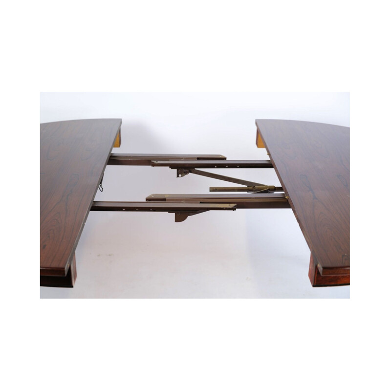 Rosewood vintage model No. 55 dining table by Omann Jun. A  S, 1960s