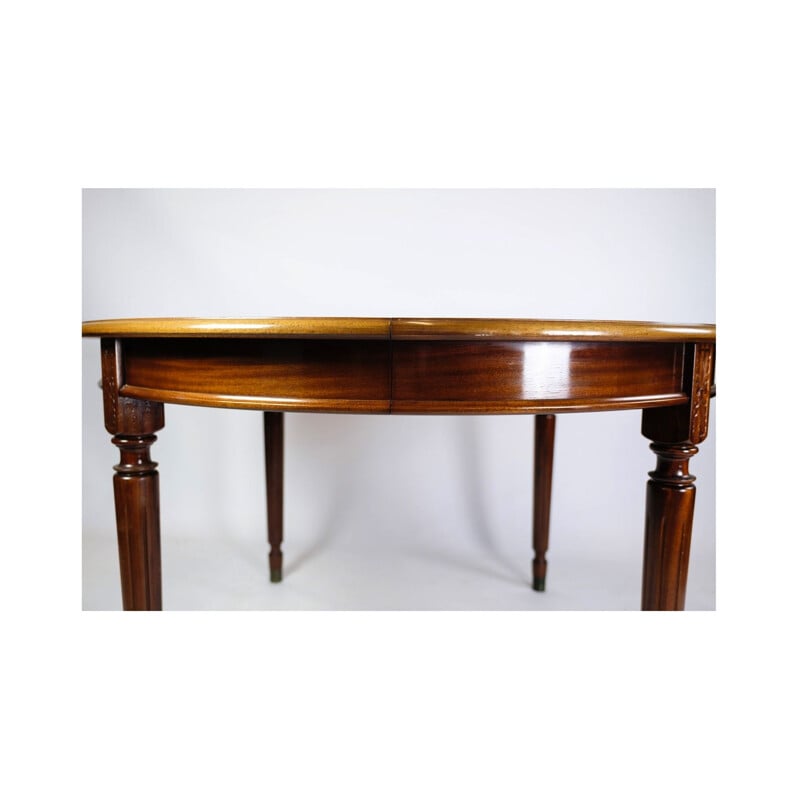 Vintage mahogany dining table model Jensen Farre, 1960s