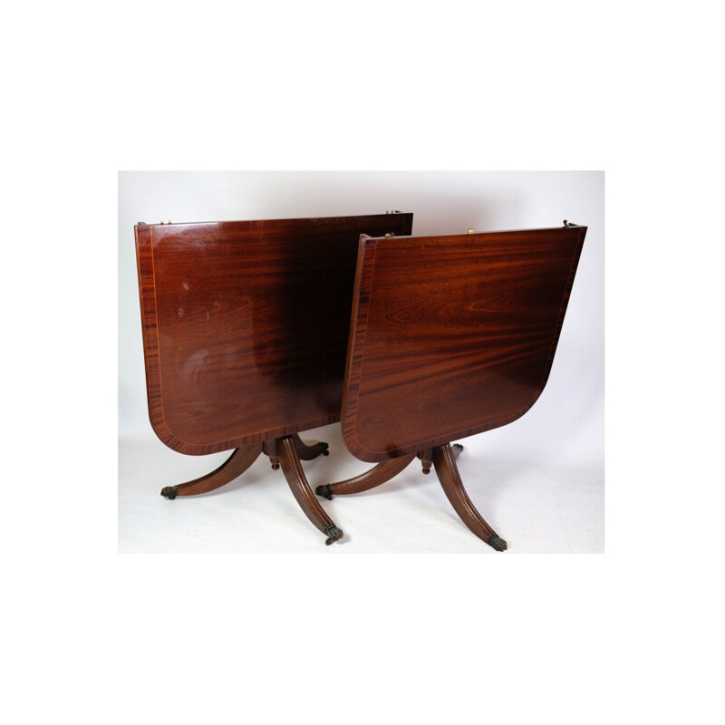 Vintage mahogany dining table, 1930