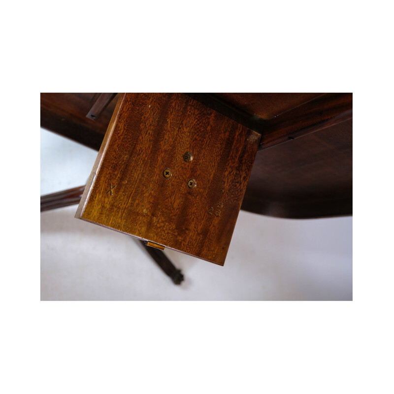 Vintage mahogany dining table, 1930