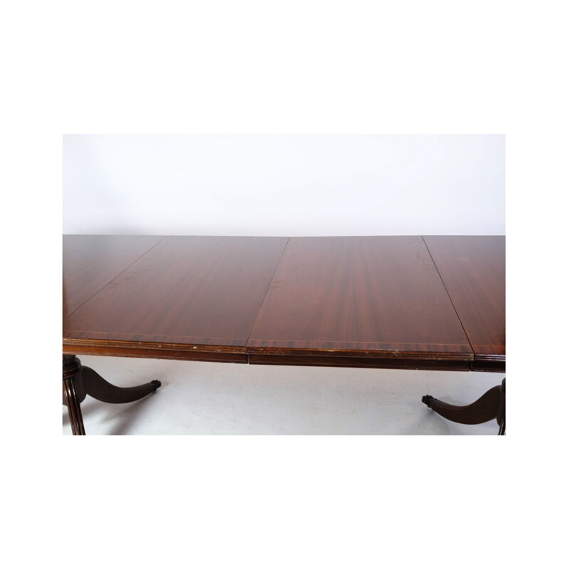 Vintage mahogany dining table, 1930