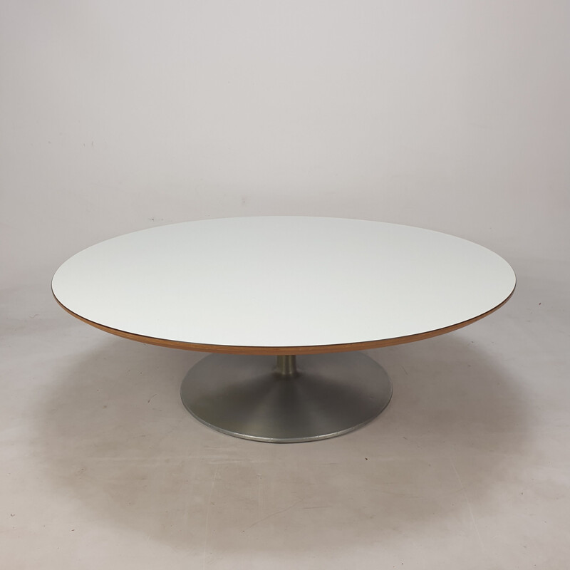 Table basse vintage "Circle" par Pierre Paulin pour Artifort, 1970