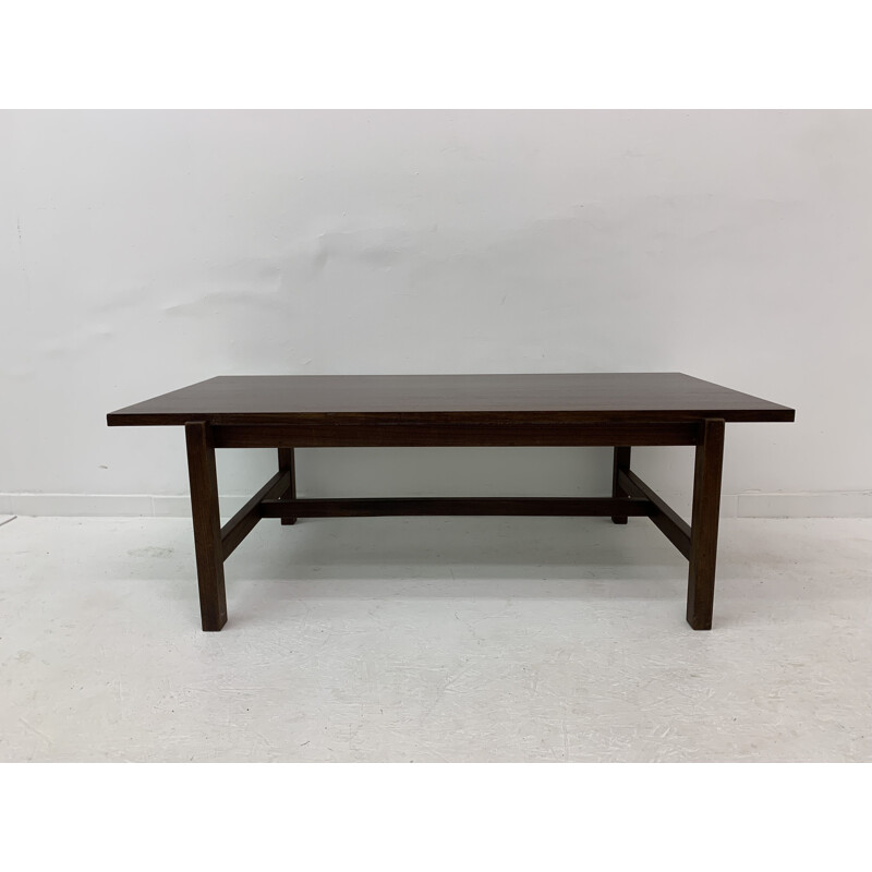 Table basse vintage Th08 avec plateau réversible par Cees Braakman pour Pastoe, 1960