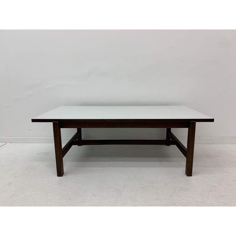 Mesa de centro vintage Th08 con tablero reversible de Cees Braakman para Pastoe, 1960