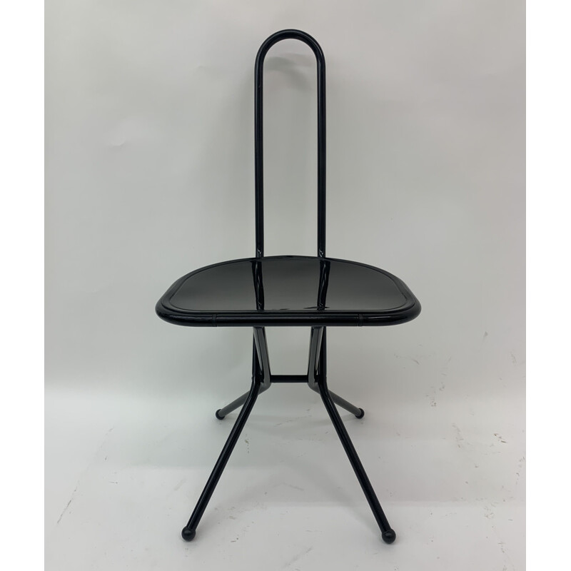 Chaise pliante vintage post-moderne de Niels Gammelgaard pour Ikea, 1980
