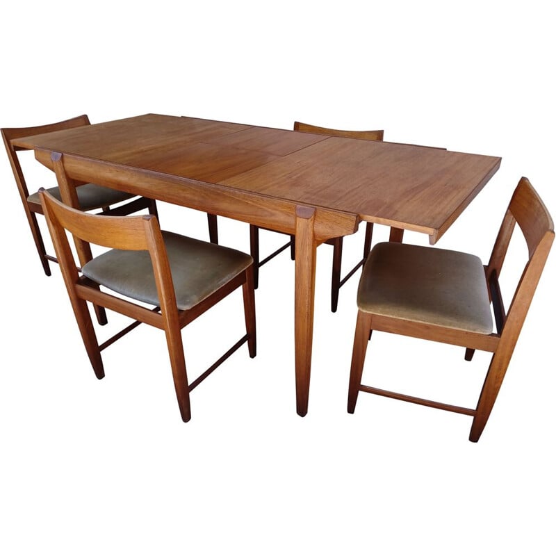 Vintage teak dining set, 1960