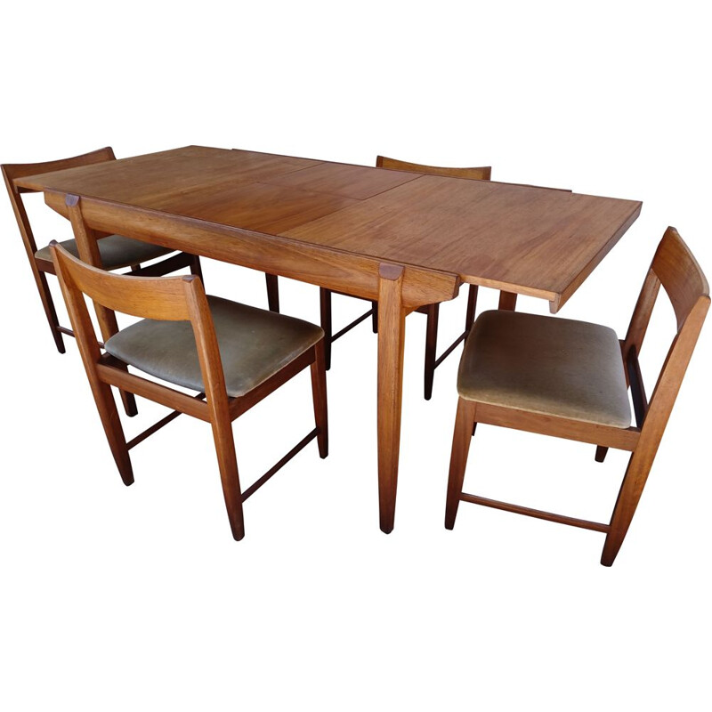 Vintage teak dining set, 1960