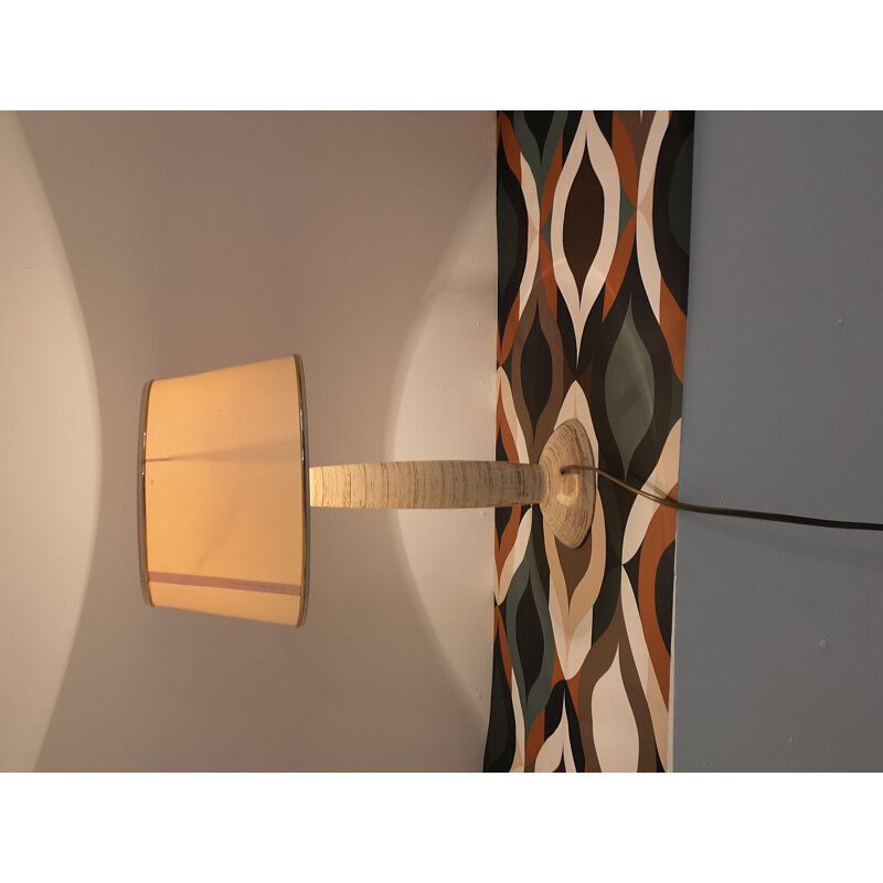 Lampe vintage en céramique par Louis Drimmer