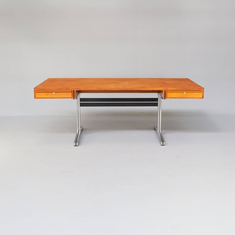 Mid century executive writing desk by Theo Tempelman for Ap, 1960s