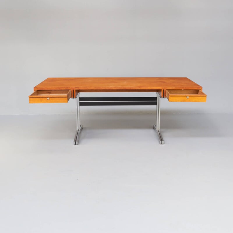 Mid century executive writing desk by Theo Tempelman for Ap, 1960s