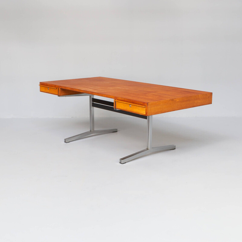 Mid century executive writing desk by Theo Tempelman for Ap, 1960s