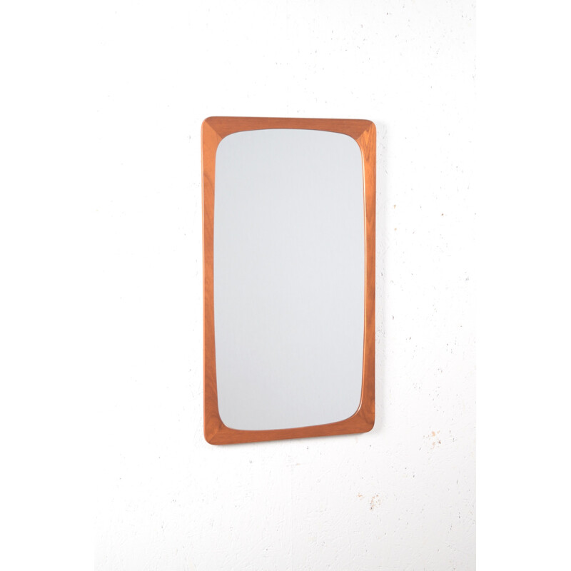 Mid-century teak mirror - 1960s