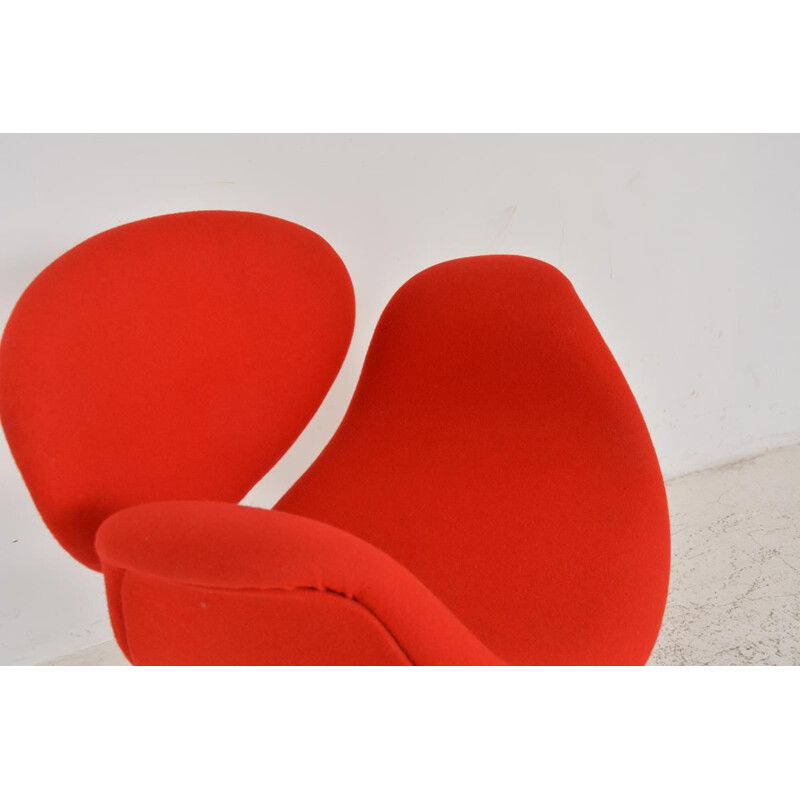 Little Tulip" vintage draaifauteuil van Pierre Paulin