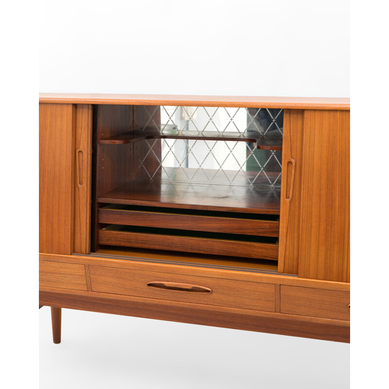 Mid century Danish highboard by Aerthoj Jensen & Molholm, Denmark 1960