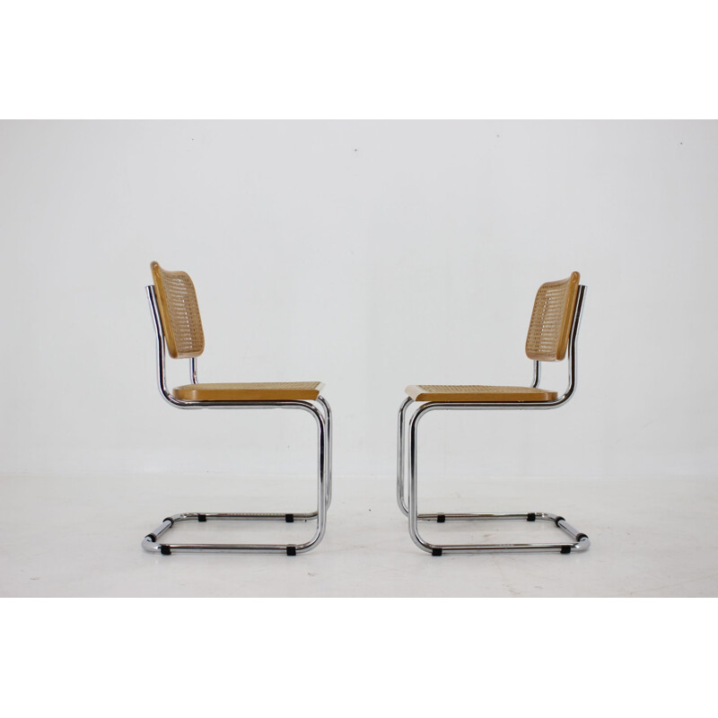 Pair of vintage chairs by Marcel Breuer, 1970s