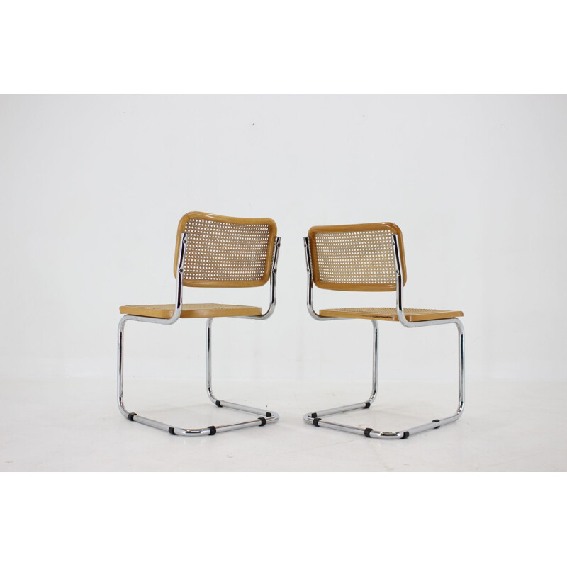 Pair of vintage chairs by Marcel Breuer, 1970s