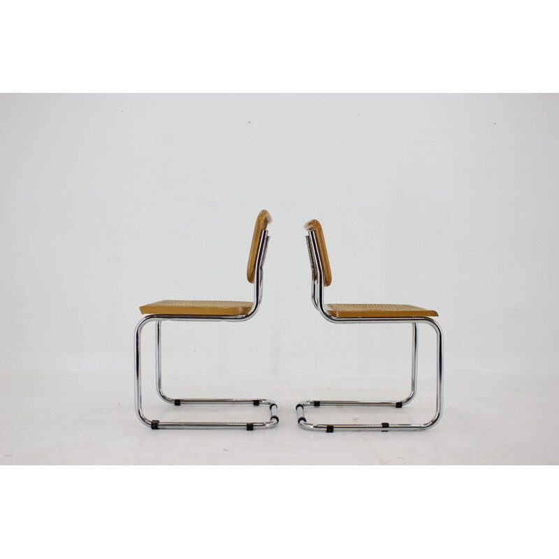 Pair of vintage chairs by Marcel Breuer, 1970s