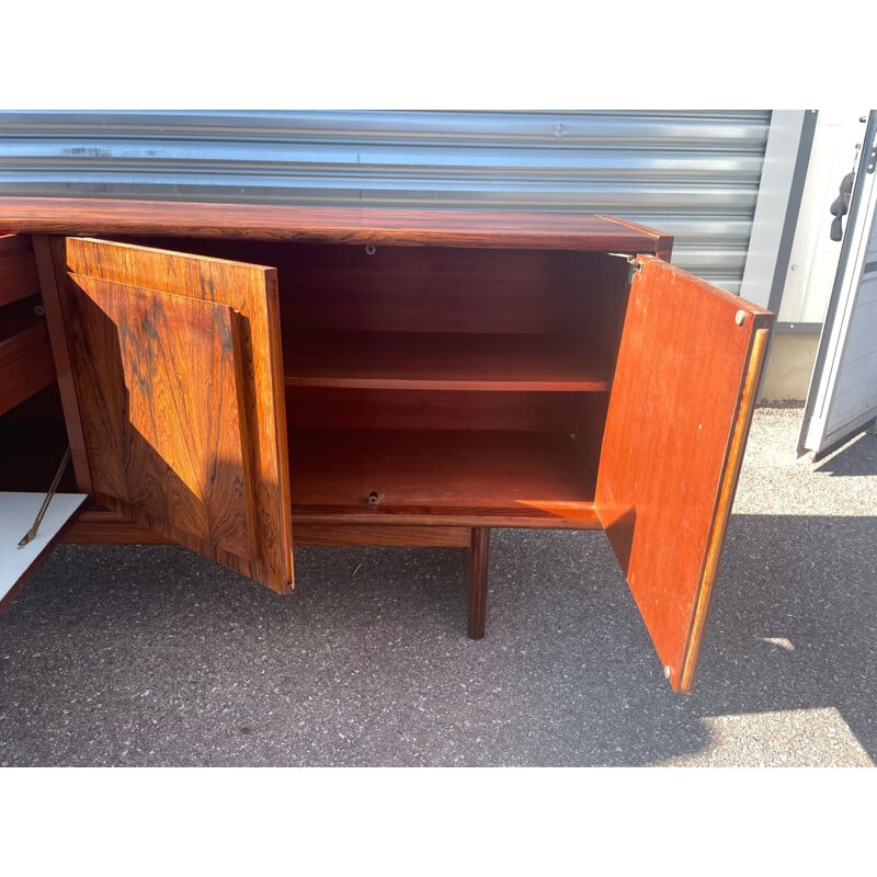 Credenza vintage in palissandro di Poul Hundevad, 1960