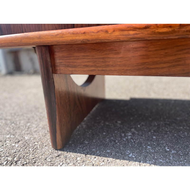 Vintage rosewood sideboard by Poul Hundevad, 1960