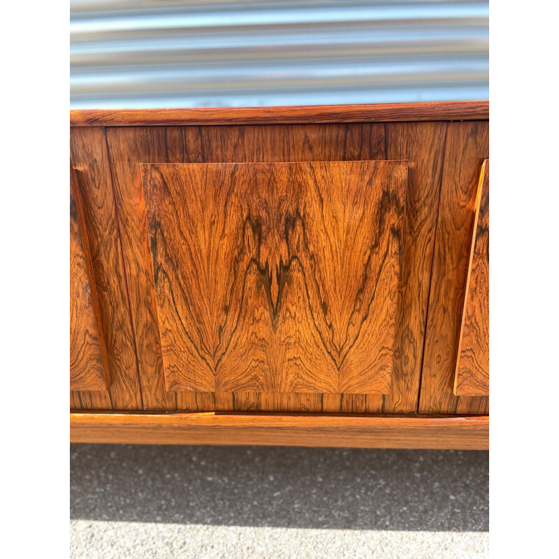 Vintage rosewood sideboard by Poul Hundevad, 1960