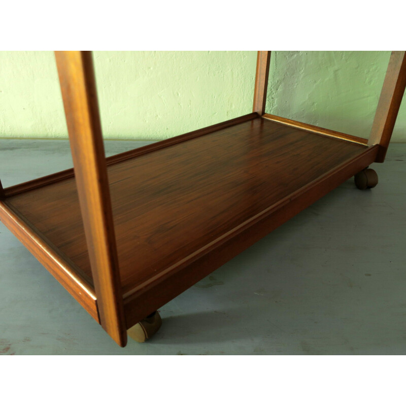 Mid century serving trolley with drawer, 1960s