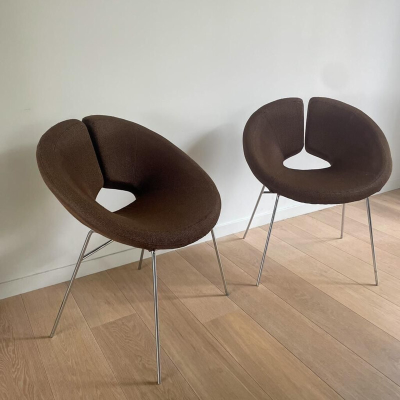 Pair of vintage Little Appolo chairs by Patrick Norguet