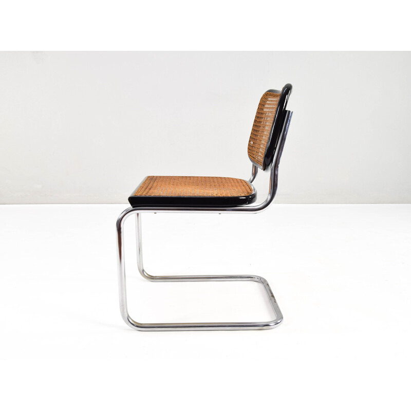 Silla vintage Cesca B32 de Marcel Breuer para Gavina, 1970