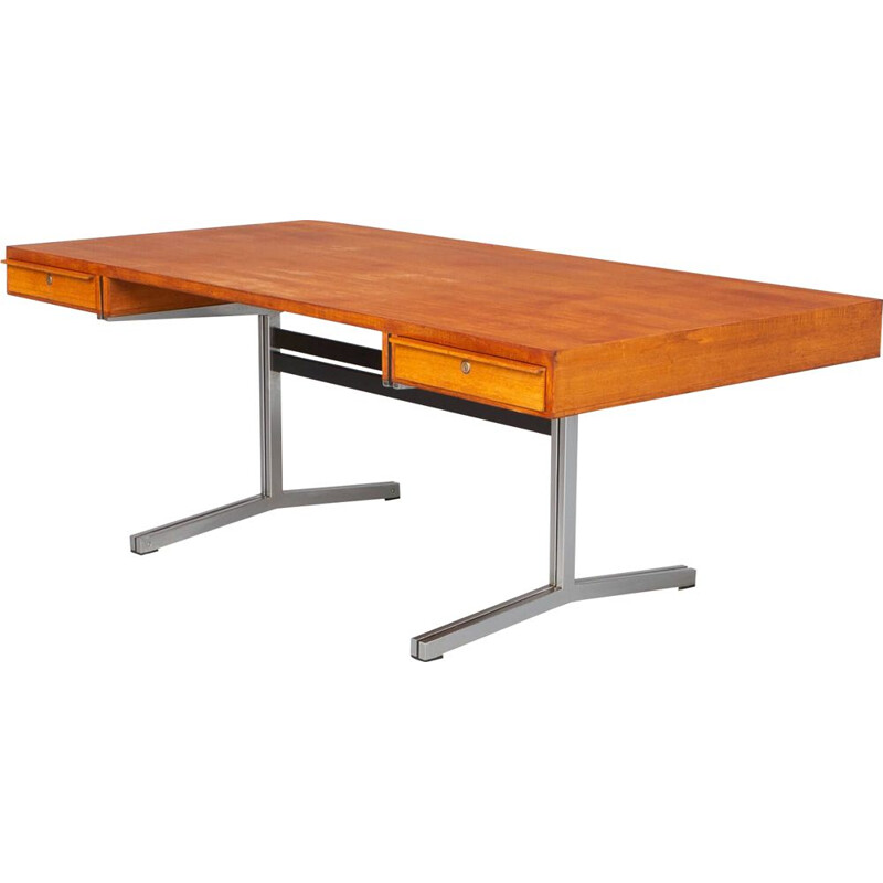 Mid century executive writing desk by Theo Tempelman for Ap, 1960s