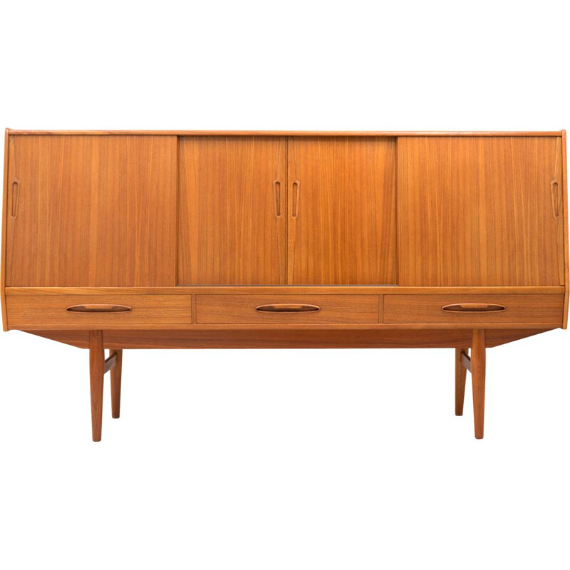 Mid century Danish highboard by Aerthoj Jensen & Molholm, Denmark 1960