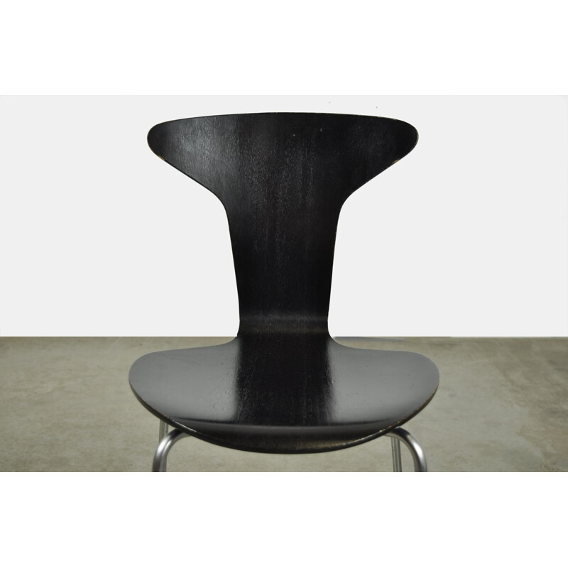 Par de cadeiras MyggenMosquito vintage de Arne Jacobsen para Fritz Hansen, Dinamarca 1973