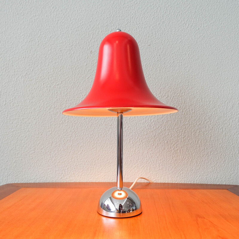 Vintage Pantop D tafellamp van Verner Panton voor Elteva Danmark As, Denemarken 1980