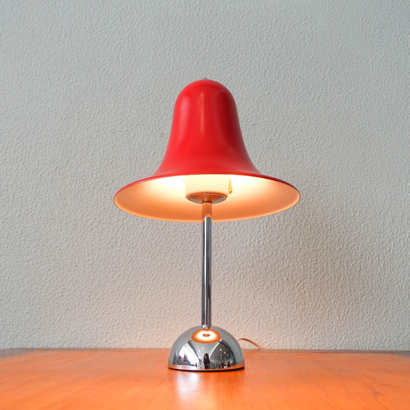 Lámpara de mesa vintage Pantop D de Verner Panton para Elteva Danmark As, Dinamarca 1980