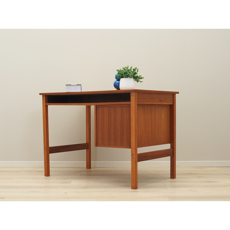 Vintage teak desk by Arne Wahl Iversen, Denmark 1960