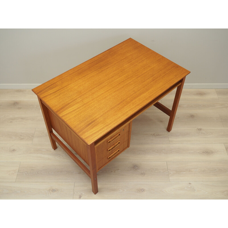 Vintage teak desk by Arne Wahl Iversen, Denmark 1960