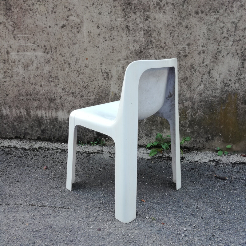 Vintage French chair by Marc Berthier for Ozoo International, 1970