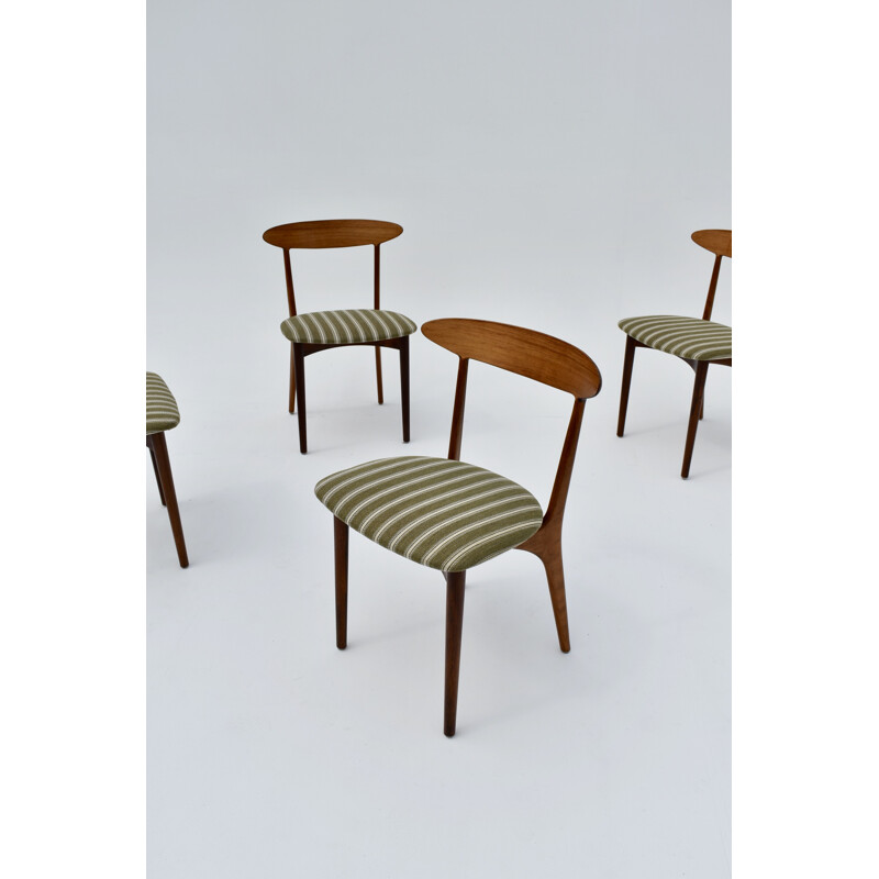 Ensemble de 4 chaises vintage en palissandre par Kurt Østervig pour Brande Møbelindustri, 1956