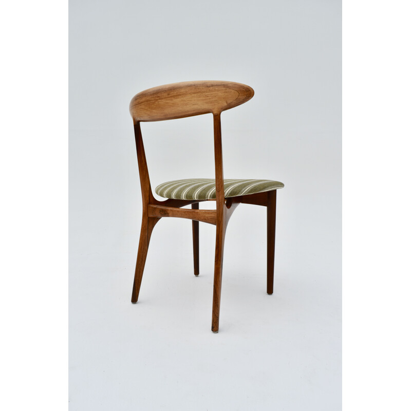 Conjunto de 4 cadeiras de pau-rosa vintage de Kurt Østervig para Brande Møbelindustri, 1956