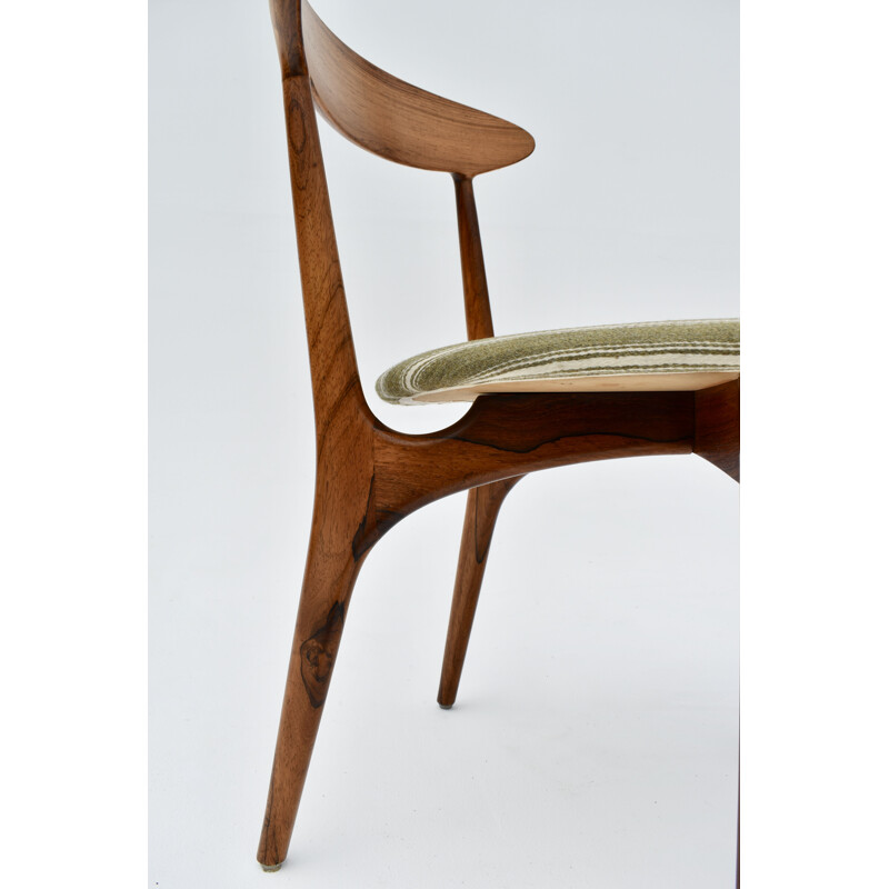 Set of 4 vintage rosewood chairs by Kurt Østervig for Brande Møbelindustri, 1956