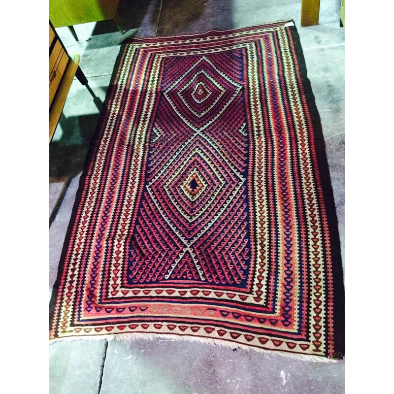 Large Persian wool Kilim - 1950s