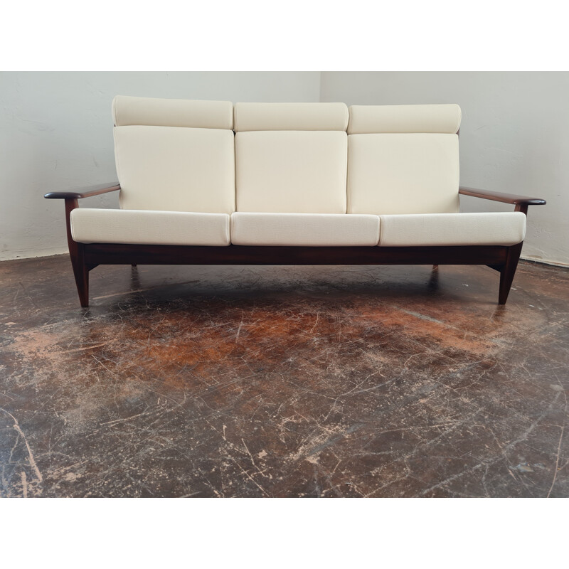 Vintage-Sofa aus Palisanderholz, 1960-1970