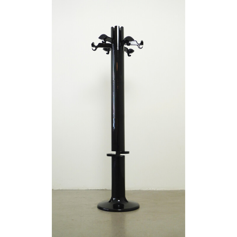 Italian Castelli black "Planta" coat rack, Giancarlo PIRETTI - 1970s