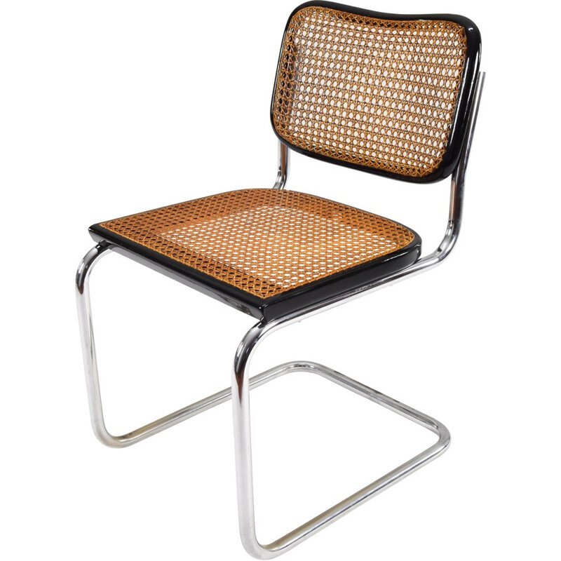 Silla vintage Cesca B32 de Marcel Breuer para Gavina, 1970