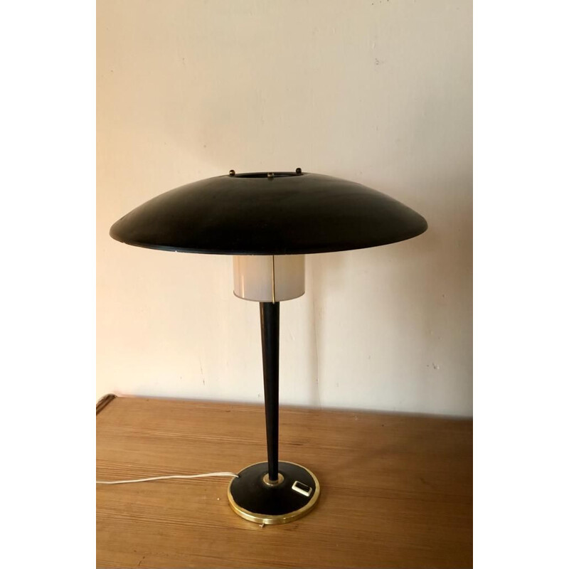Vintage-Lampe von Boris Lacroix für Caillat, 1950
