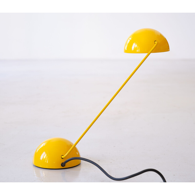 Gelbe Vintage-Lampe von Barbieri und Marianelli für Tronconi, Italien 1980