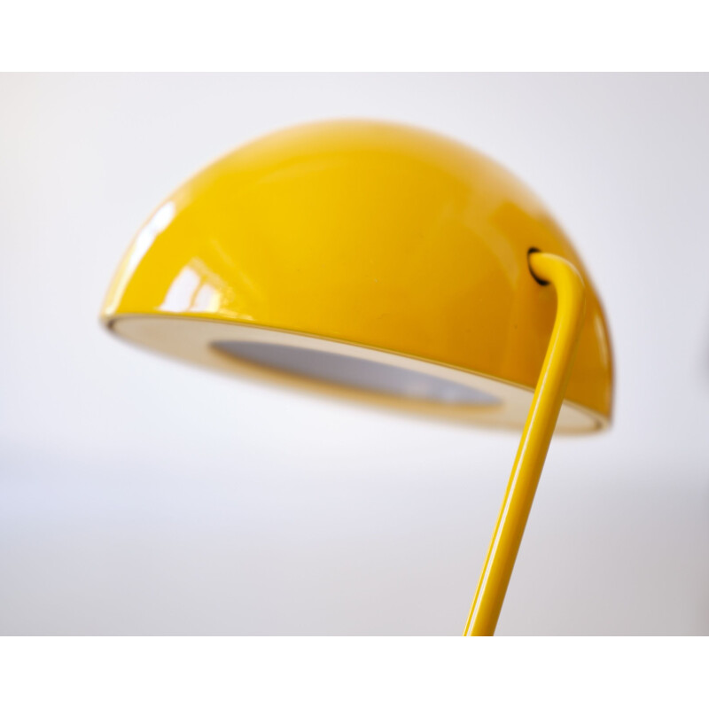 Vintage yellow lamp by Barbieri and Marianelli for Tronconi, Italy 1980